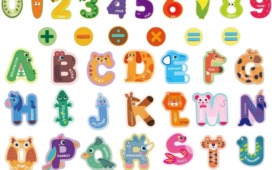 Wholesale 52PCS Magnetic Letters and Numbers Large Fridge Magnets for Toddlers 1-3 Cute Animal ABC Cardboard Magnets for Refrigerator Alphabet Magnet Letters Educational Learning Toys for 3 4 5 Year Old Toddler Factory & Supplier OEM