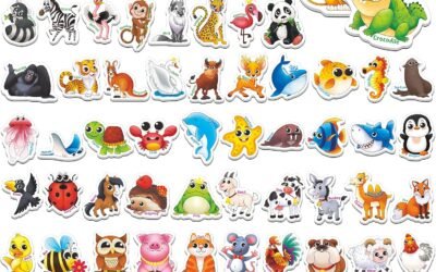 Wholesale 65 PCS Adorable Magnetic Animal Fridge Magnets – Wild, Farm & Marine Animals – Thickened Cardstock Refrigerator Magnets – Cute Educational Learning Toys for Kids 3+ Factory & Supplier OEM