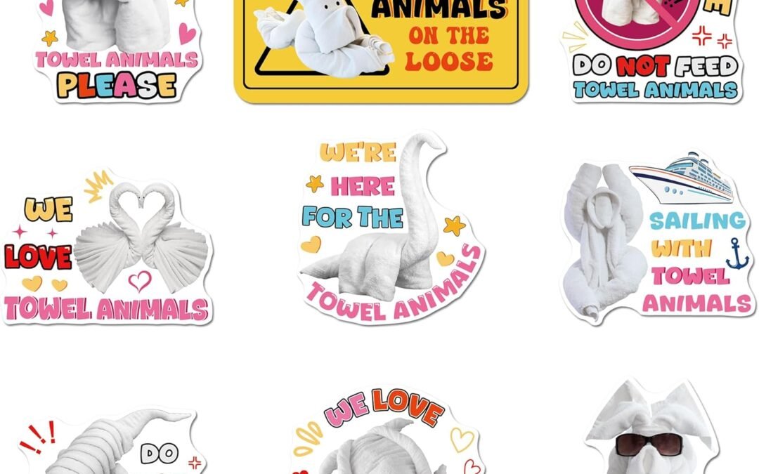 Wholesale 9 PCS Towel Animals Magnetic – Cruise Ship Cabin Door Magnets, Funny Sea Ocean Decorations for Refrigerator, Cruise Door & Carnival Party, Cute Elephant, Turtle & Dog Factory & Supplier OEM