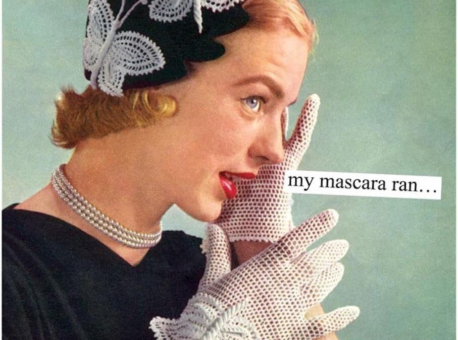 Wholesale Anne Taintor Square Refrigerator Magnet – My Mascara Ran I’m Counting It As Exercise Factory & Supplier OEM