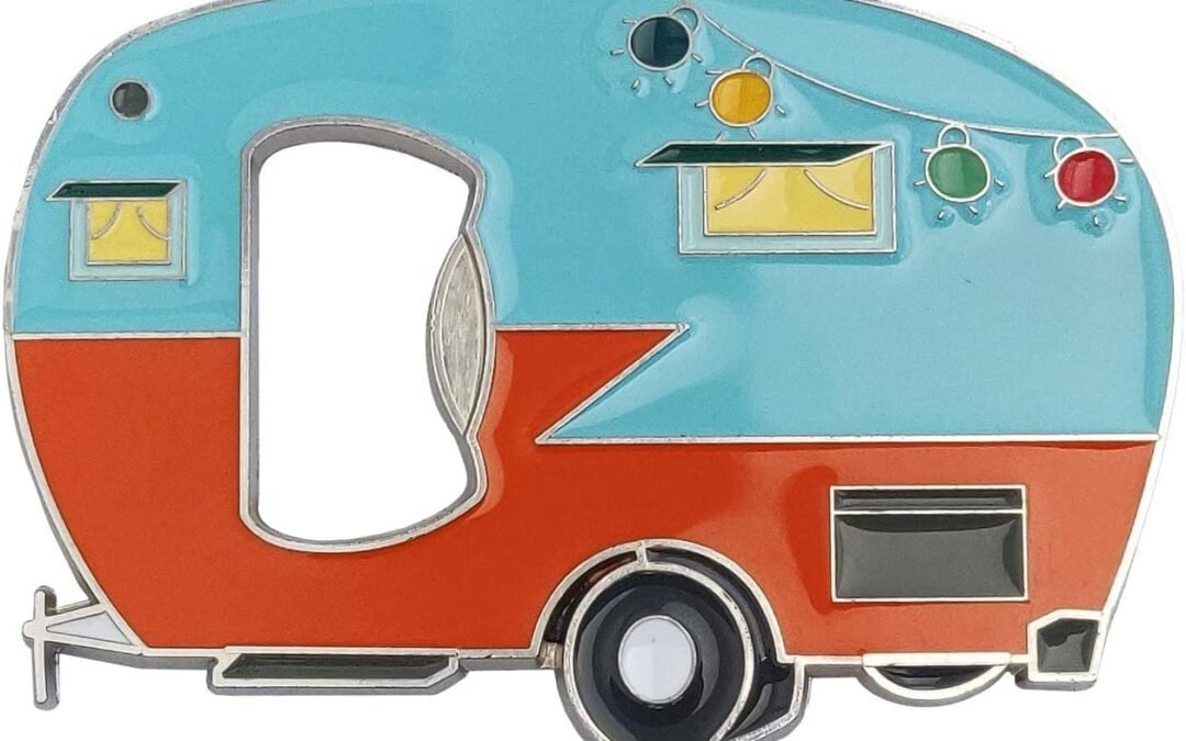 Wholesale Bottle Opener Magnetic with Fridge Magnets Sticker,RV Camper Bottles Opener Caravan Bottle Beer Opener Unique Beer Gift Idea for Camper Lovers Cool Gadgets Outdoor Picnic Home Using Factory & Supplier OEM
