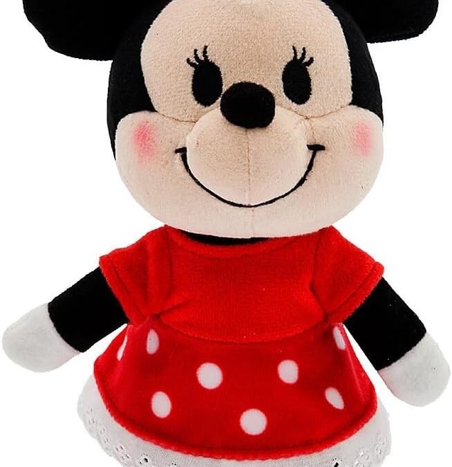 Wholesale Disney Store Official Minnie Mouse nuiMOs Plushie – Soft Plush with Embroidered Features, Poseable Hands & Turning Head, Magnetic Hands for Holding, 6 Inches, Dress Up with nuiMOs Outfits Factory & Supplier OEM