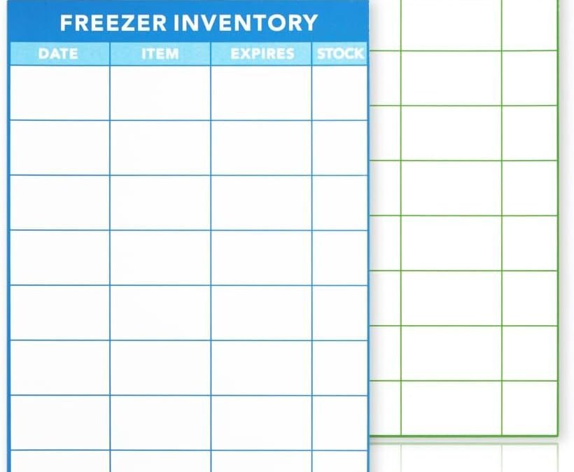 Wholesale Dry Erase Freezer Inventory Chart,Magnetic Fridge Inventory Trackers,2 Pack Food Checklist,Dry Wipe Inventory List for Freezer,Fridge and Pantry Factory & Supplier OEM