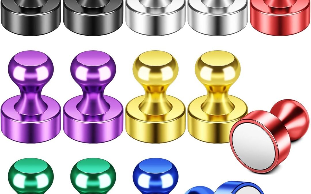Wholesale FINDMAG 14Pcs Colorful Fridge Magnets, Small and Strong Magnets for Whiteboard, Magnetic Push Pins for Kitchen, Classroom, Office, Home Decor Factory & Supplier OEM