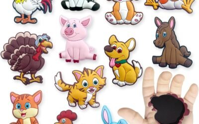 Wholesale Fridge Magnets for Toddlers 1-3, ACROFEK 12 PCS Cute Animal Fridge Magnet, Soft Rubber Refrigerator Magnets for Kids, Great Educational Toys Toddler Magnet Learning Gift Factory & Supplier OEM