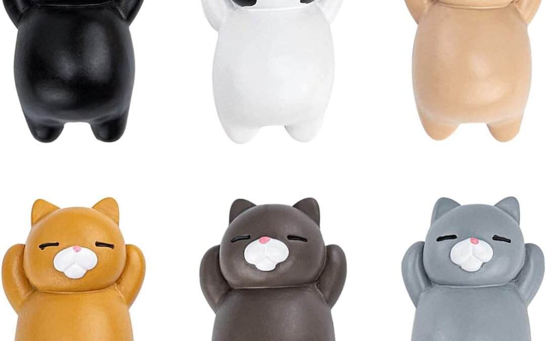 Fun Cat Refrigerator Magnets for Whiteboard, Office, Photos, Notes, Decorative Fridge Magnets