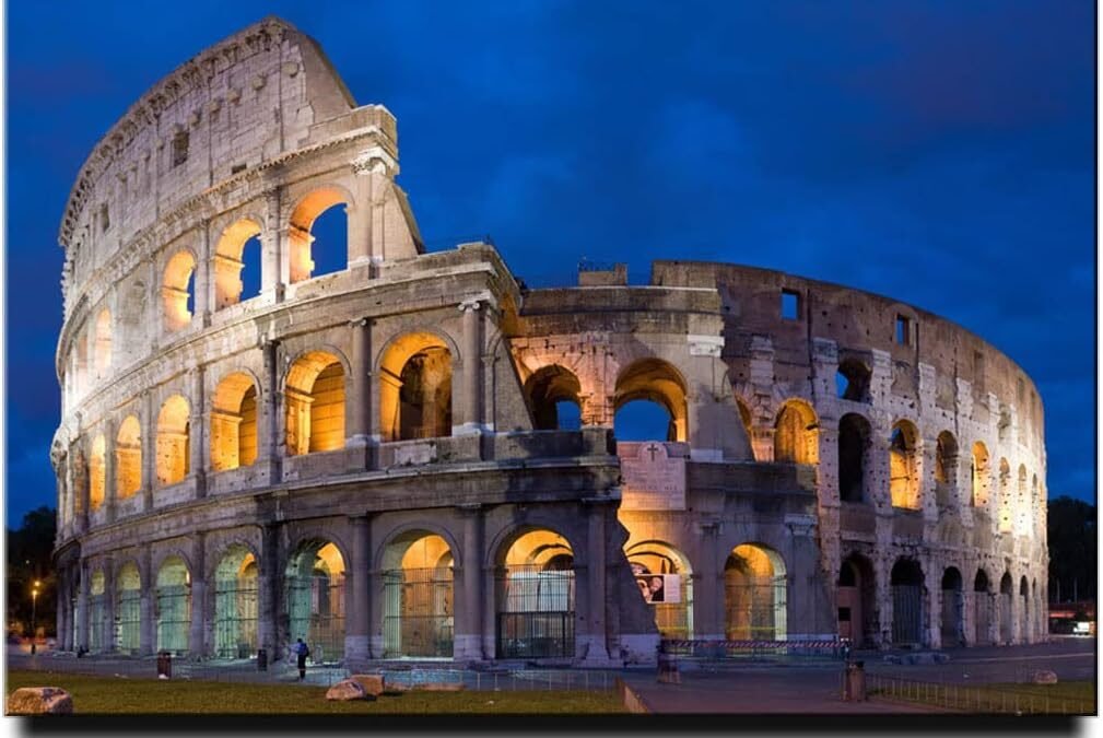 Wholesale Generic Colosseum Fridge Magnet Rome Italy Travel Souvenir Roman Amphitheatre, Historical Style, 1 Count, Size 2″ x 3″ (50mm x 75mm), Paper, PVA, Magnetic Sheet Factory & Supplier OEM