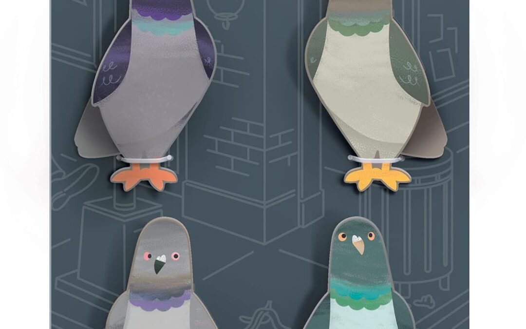 Wholesale Genuine Fred PECKISH, Pigeon Magnetic Bag Clips, Set of 4, Chip Clips, Bag Clips for Food, or for use on the fridge Factory & Supplier OEM