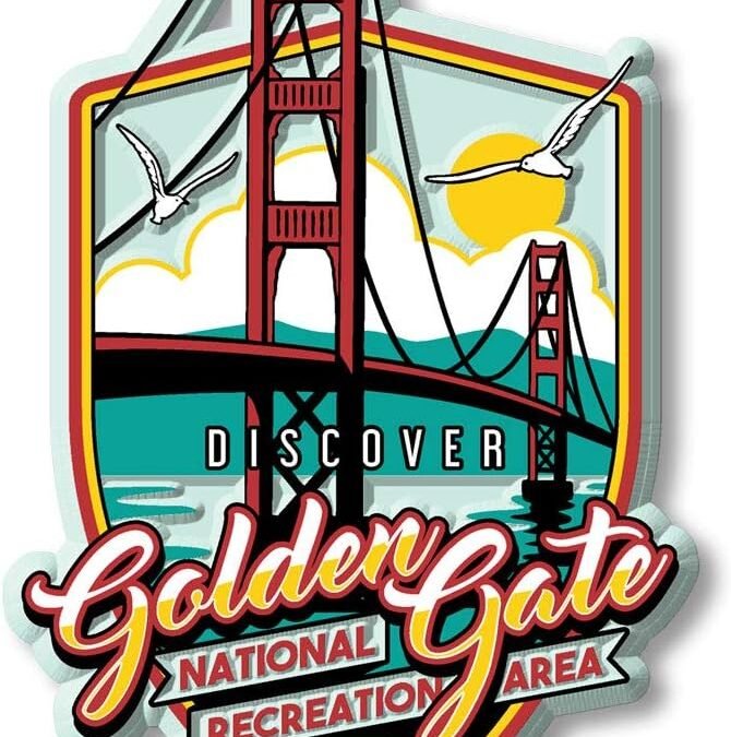 Wholesale Golden Gate NRA Magnet by Classic Magnets, 2.6″ x 4″, Collectible Souvenirs Made in The USA Factory & Supplier OEM