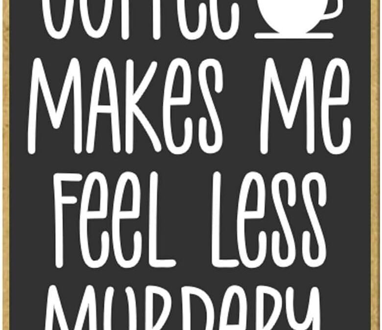 Wholesale Honey Dew Gifts, Coffee Makes Me Feel Less Murdery, Funny Fridge Magnets, Refrigerator Magnet with Coffee Themed Quotes, 2.5 Inch by 3.5 Inch, 76617 Factory & Supplier OEM