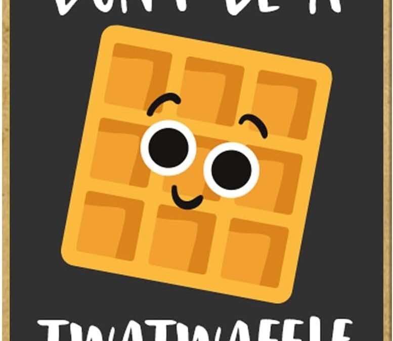 Wholesale Honey Dew Gifts, Don’t be a Twatwaffle, 3.5 Inch by 2.5 Inch, Funny Fridge, Locker Decorations, Refrigerator Magnets, Fridge Magnet, Funny Decorative Magnets, Fun Fridge Magnets, 76003 Factory & Supplier OEM