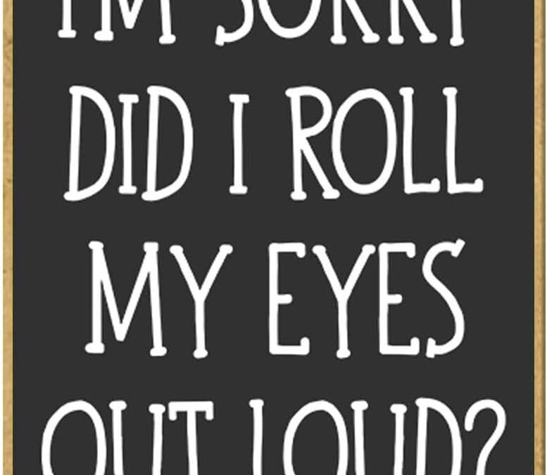 Wholesale Honey Dew Gifts, I’m Sorry Did I Roll My Eyes Out Loud, 2.5 inch by 3.5 inch, Locker Decorations, Refrigerator Magnets, Fridge Magnets, Decorative Funny Magnets, 754013 Factory & Supplier OEM