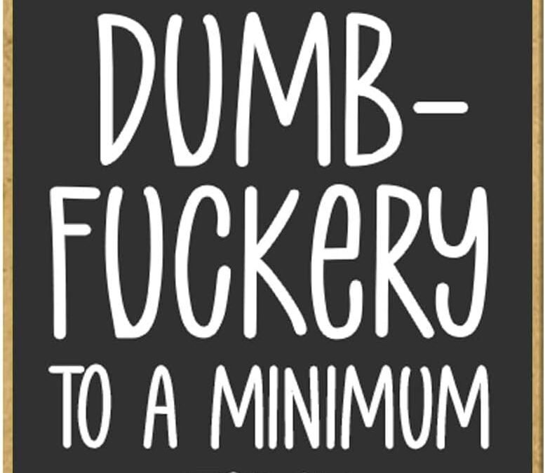 Wholesale Honey Dew Gifts, Let’s Keep The Dumbfuckery to a Minimum Today, 2.5 inch by 3.5 inch, Locker Decorations, Funny Decorative Magnets, Office Decor Humor, Office Magnets, 754157 Factory & Supplier OEM