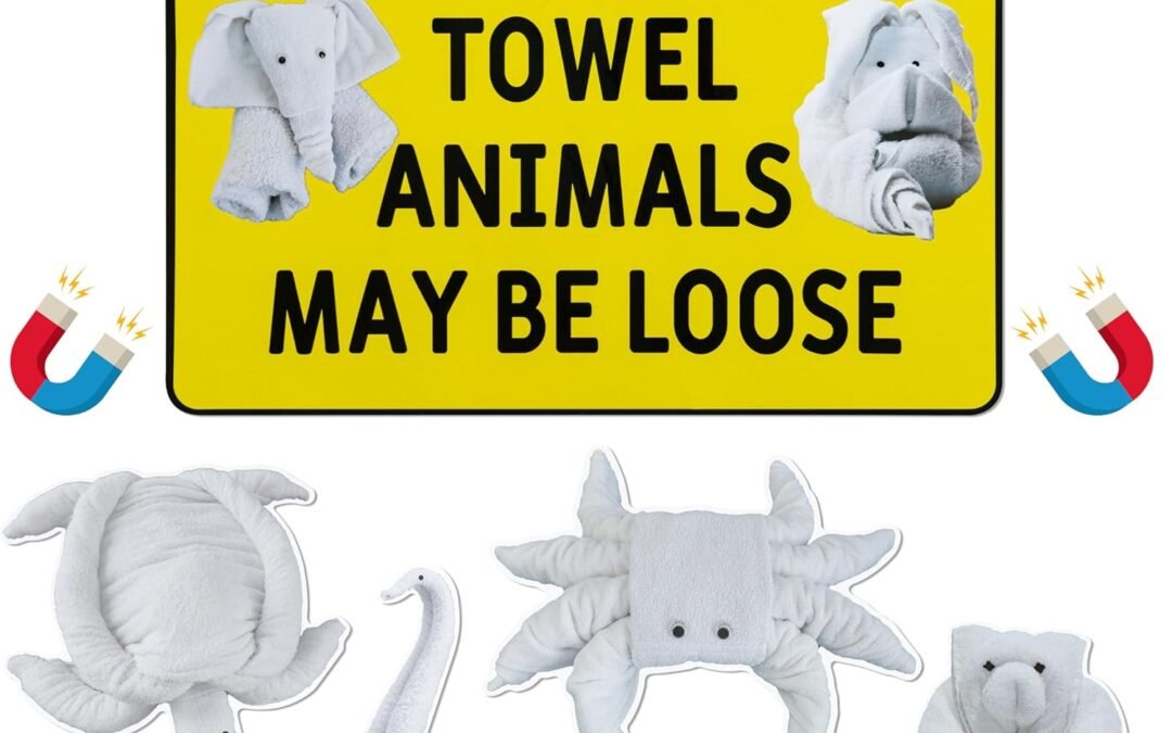 Wholesale JAPBOR Cruise Door Decorations Magnetic – 5PCS Caution Towel Animals Magnet, Funny Cruise Ship Car Cabin Refrigerator Magnet Decal, Sea Ocean Magnetic Fridge Stickers for Home Kitchen Cabinet Decor Factory & Supplier OEM