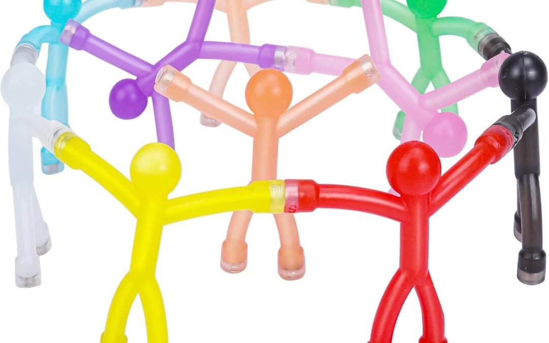 LOVIMAG 10Pcs Fridge Magnets Men, Cute Refrigerator Magnet Man,Fun Magnetic Toys Humanoid Magnet Toys for Kids,Colorful Magnetic People Magnets Adults for Locker, Office,Whiteboard Decorative