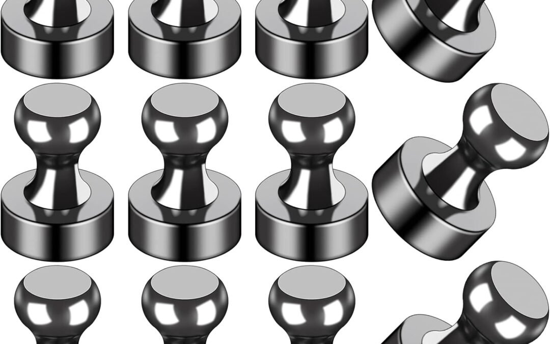 Wholesale LOVIMAG 12Pcs Black Fridge Magnets, Small and Strong Magnets for Whiteboard, Office, Classroom, Map, Kitchen Factory & Supplier OEM