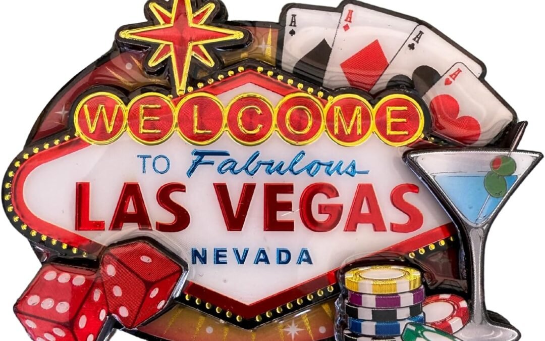 Wholesale Las Vegas Sign 3D Magnet Welcome to Fabulous Las Vegas, Cards, Dice, Poker Chips, Collectible Souvenirs (Las Vegas Sign – Dice, Cards, Poker Chips) Factory & Supplier OEM