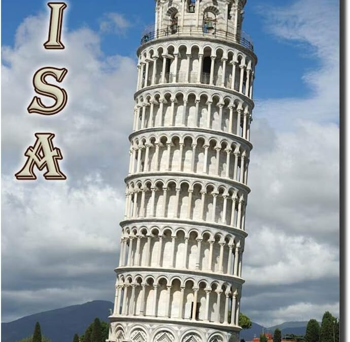 Leaning Tower of Pisa Fridge Magnet 3"x2" Italy Travel Souvenir