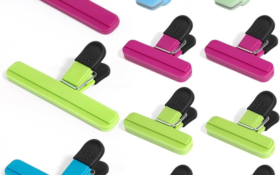 Wholesale Leezmark 11 Pcs Chip Clips, Bag Clips for Food Storage, Assorted Sizes Potato Chip Clips Magnetic Bag Clips for Chip Bread Snack Clips, Heavy Duty Bag Sealing Clips Food Clips Factory & Supplier OEM