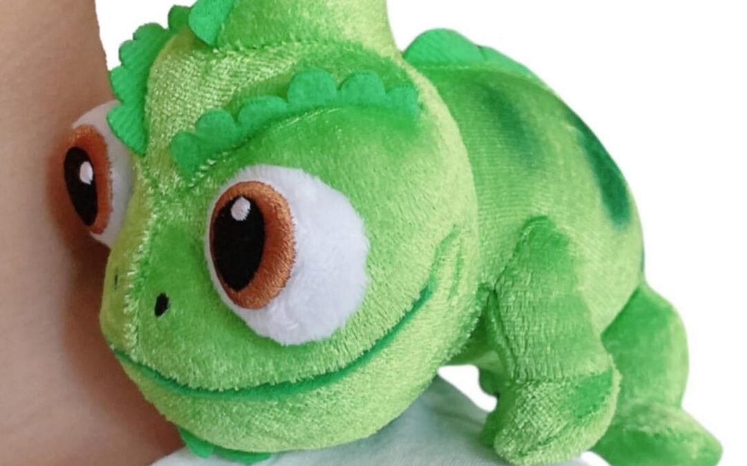 Wholesale Lizard Plush Shoulder Magnet，Chameleon Stuffed Animal Toys for Kids and Fans（6.3 in） Factory & Supplier OEM