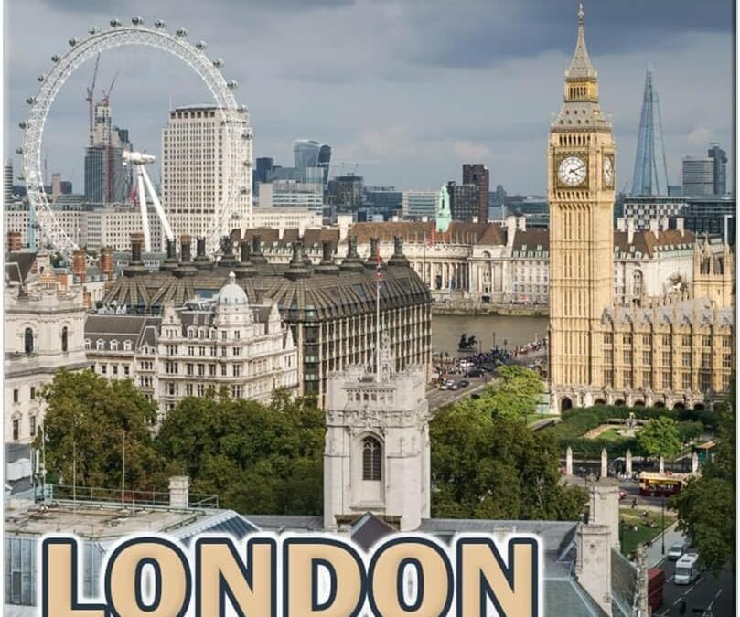 Wholesale London Square Fridge Magnet United Kingdom England Travel Souvenir Factory & Supplier OEM