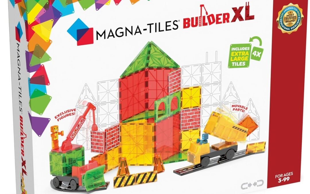 Wholesale MAGNA-TILES Builder XL 50-Piece Magnetic Construction Set, The Original Magnetic Building Brand Factory & Supplier OEM