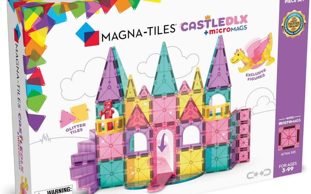 Wholesale MAGNA-TILES Castle DLX 48-Piece Magnetic Construction Set, The Original Magnetic Building Brand Factory & Supplier OEM
