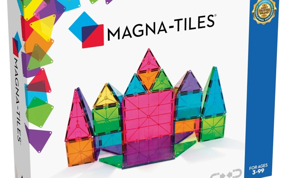 MAGNA-TILES Classic 32-Piece Magnetic Construction Set, The ORIGINAL Magnetic Building Brand