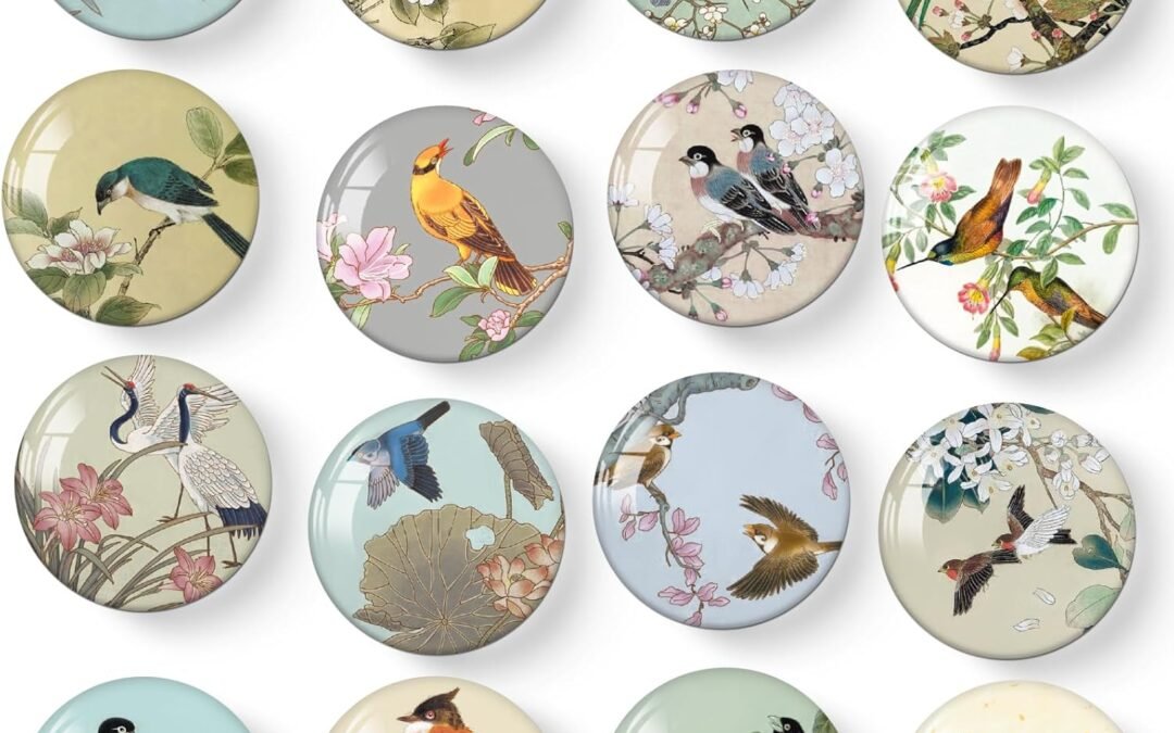 Wholesale MORCART 16PCS Bird Fridge Magnets, Cute Decoration for Refrigerator Locker Whiteboard Decorative Magnetic Board Cabinets Classroom Office Cubicle Factory & Supplier OEM