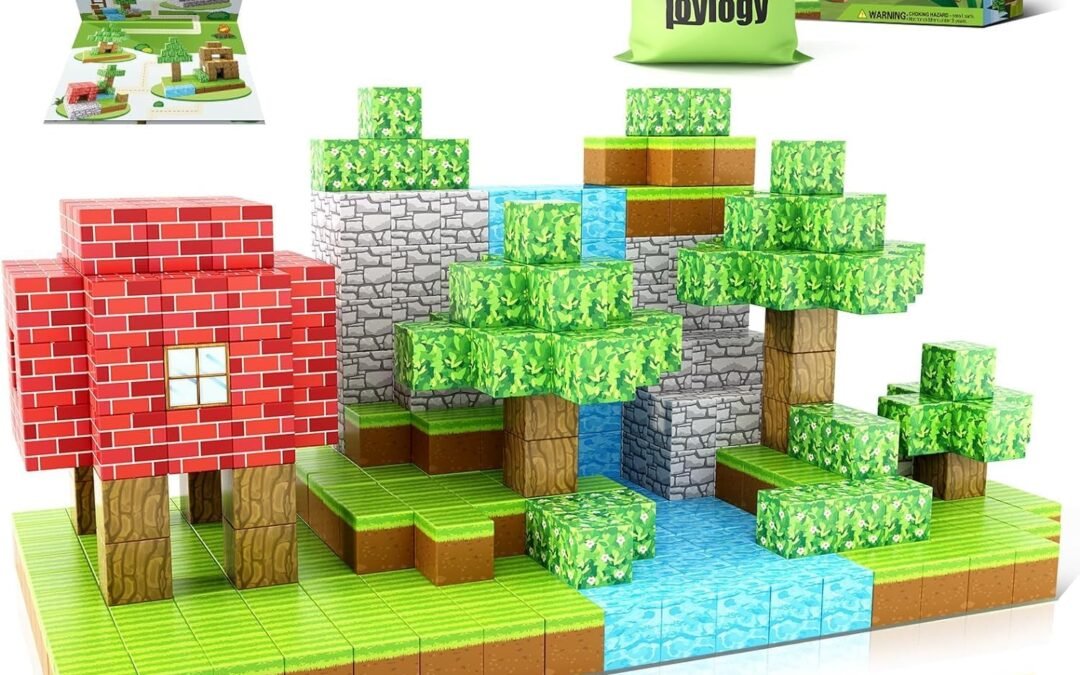 Wholesale Magnetic Blocks-Build Mine Magnet World Edition, Magnetic Toys for Boys & Girls Age 3-4 4-5 6-8,STEM Montessori Sensory Toys for Toddlers Gifts for 3+ Years Old,48PCS Fidget 1″ Cubes Construction Toy Factory & Supplier OEM