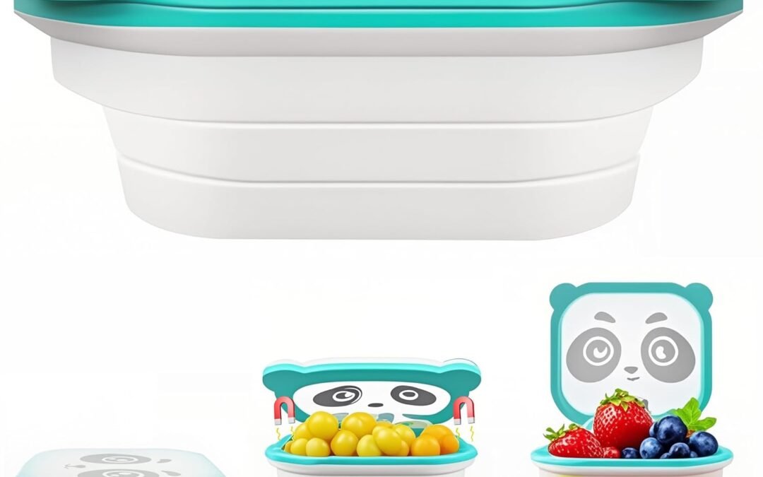 Wholesale Magnetic Food Storage Box – Leak-Proof Foldable Snack Containers, Airtight BPA-Free Lunch Box for Microwave/Dishwasher/Freezer, Ideal for Meal Prep,Office & Family Storage Factory & Supplier OEM