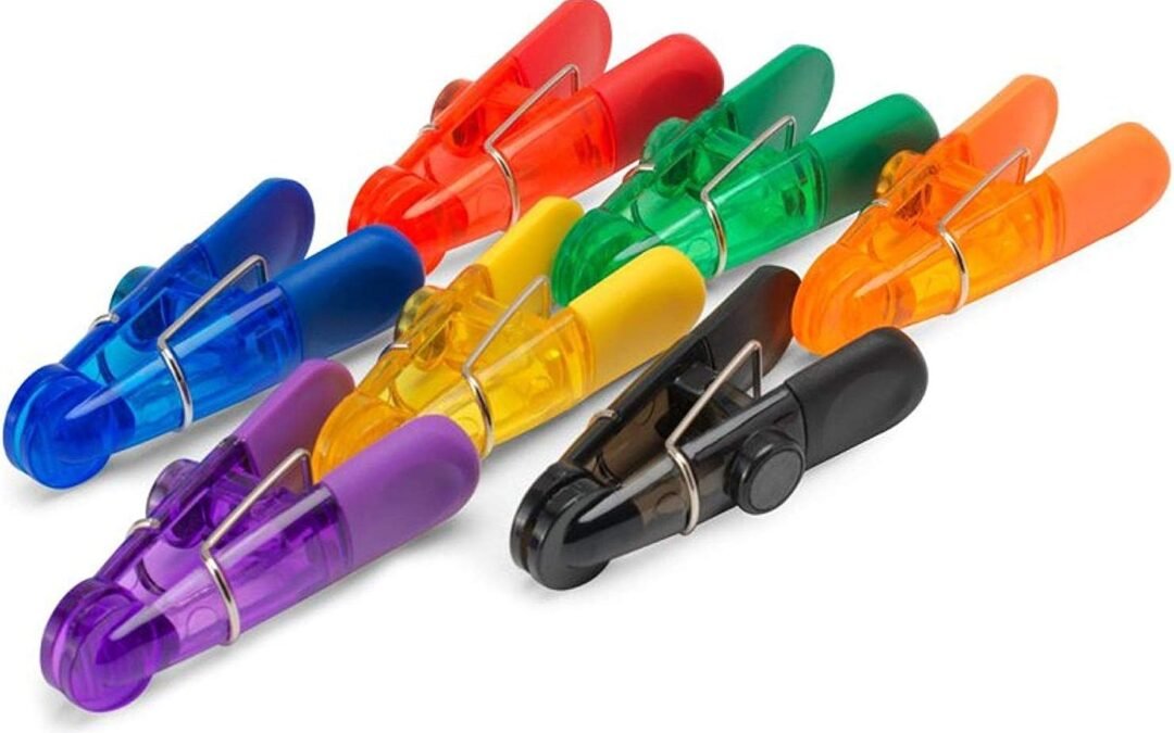 Wholesale Magnetic Multipurpose Bag Clips, Set of 7, Multicolored Factory & Supplier OEM