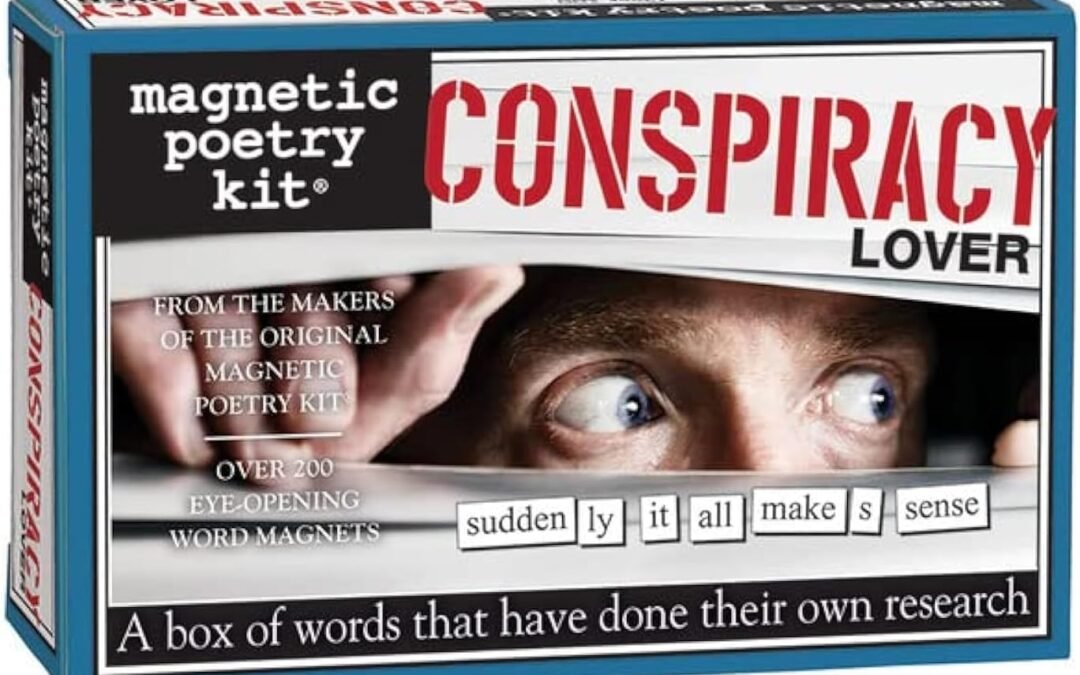 Wholesale Magnetic Poetry Conspiracy Lover Kit – Conspiracy Words for Refrigerator – Write Poems and Letters on The Fridge – Made in The USA Factory & Supplier OEM