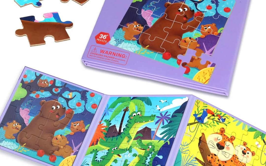 Wholesale Magnetic Puzzles for Kids Ages 3-5, 3 in 1 Toddlers Animal Magnetic Jigsaw Puzzle, Kids Travel Puzzles Toys, Preschool Learning Toy for Kids 3-8 Year (Animal Forest) Factory & Supplier OEM