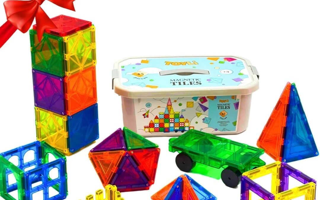 Wholesale Magnetic Tiles Clear Colors Magnet Blocks for Kids Magnetic Tiles STEM Magnetic Blocks Connect Tiles Activities Magnetic Blocks for Toddlers Girls Boys Magnetic Toys Factory & Supplier OEM