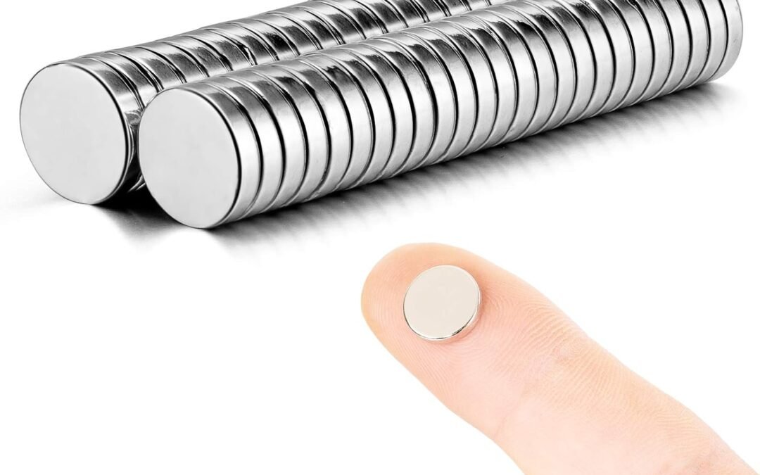 Wholesale Magnets – 50 Refrigerator Magnets Thin Round Magnets for Crafts – 10mmx2mm Magnets for Miniatures Small Models for Paper Crafts for Refrigerator – Come with a Storage Case Factory & Supplier OEM