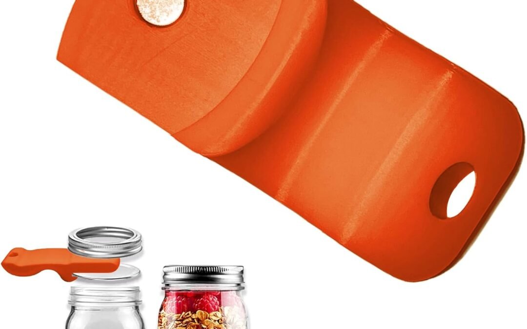 Wholesale Mason Jar Opener Canning Tool,Canning Jar Opener, Releases Vacuum Seal on Wide Mouth and Regular Mouth Lids,Magnetic Jar Lid Lifter for Canning. Pickling and Home Food Storage (orange color) Factory & Supplier OEM