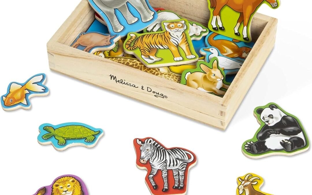 Wholesale Melissa & Doug 20 Wooden Animal Magnets in a Box Cute Animal Fridge Magnets, Refrigerator for Toddlers Ages 2+ – FSC-Certified Factory & Supplier OEM