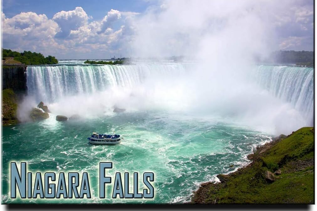 Niagara Falls Fridge Magnet New York Travel Souvenir