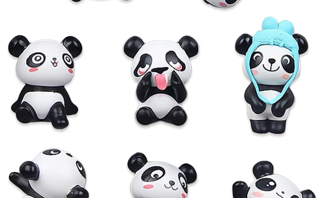 Wholesale Panda Refrigerator Magnets,8 Pack Decorative Fridge Magnets,3D Animals Resin Strong Cute Decorations for Home Office Whiteboard Kitchen,KFBlaiming Magnetic Funny Board Gifts for Adults Factory & Supplier OEM