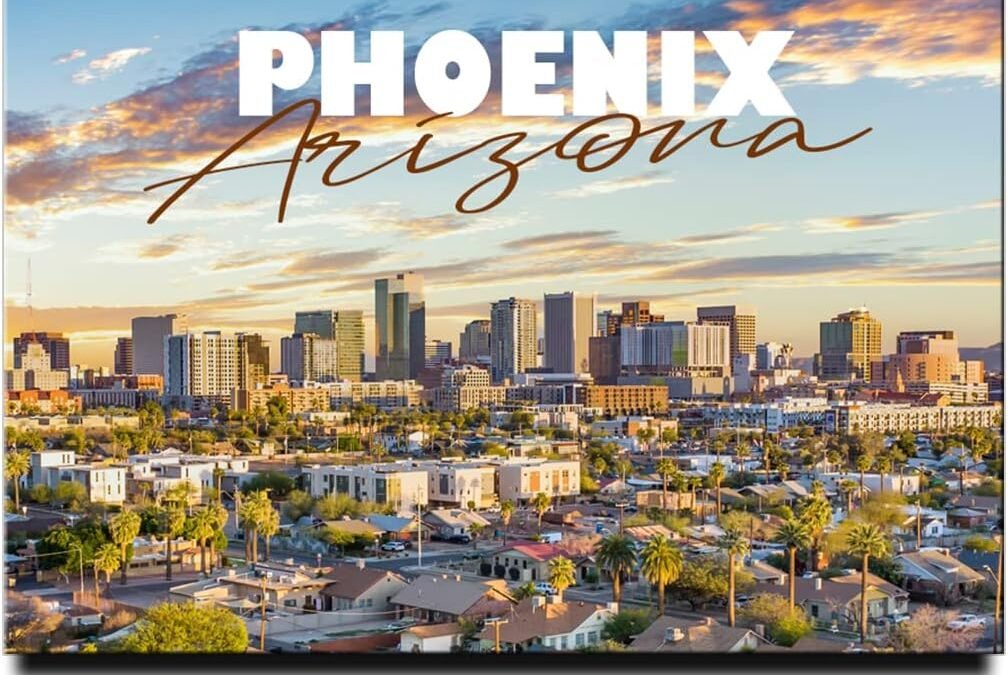 Wholesale Phoenix Fridge Magnet Arizona Travel Souvenir Factory & Supplier OEM