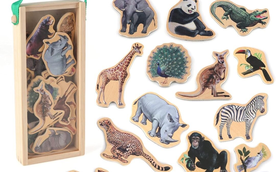 Wholesale Refrigerator Magnets for Kids – Zoo Animal Fridge Magnets for Toddlers – Wooden Magnetic Toys for Baby Kids’ Developmental Learning Factory & Supplier OEM