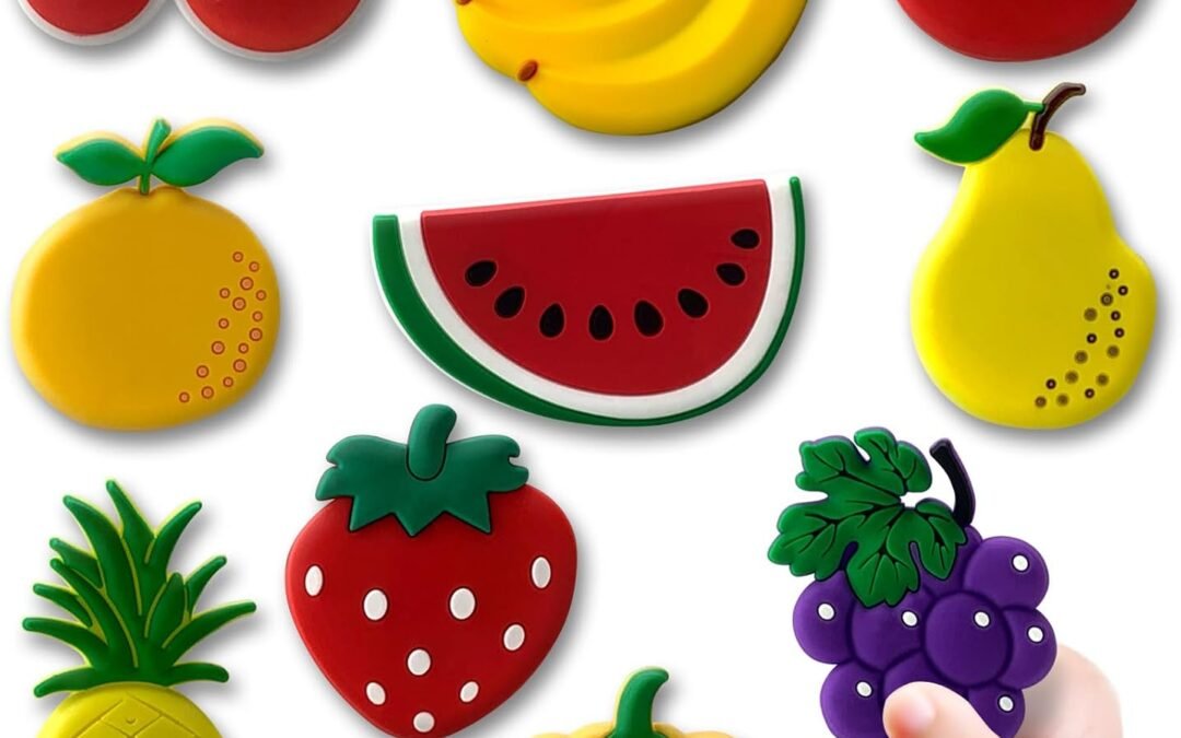 Wholesale Refrigerator Magnets for Toddlers – Cute Fruit Fridge Magnets for Toddlers 1-3,Full Back Magnetic Toddler Magnets for Baby Ages 3 Factory & Supplier OEM