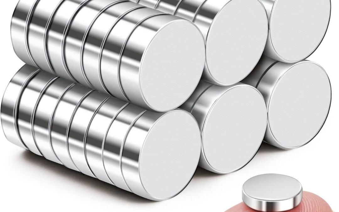 Wholesale SMARTAKE 45 Pcs Refrigerator Magnets, 10×2.6mm Small Round Fridge Magnets, Multi-Use Premium Neodymium Office Magnets for Fridge, Whiteboard, Billboard in Home, Kitchen, Office and School (Silver) Factory & Supplier OEM