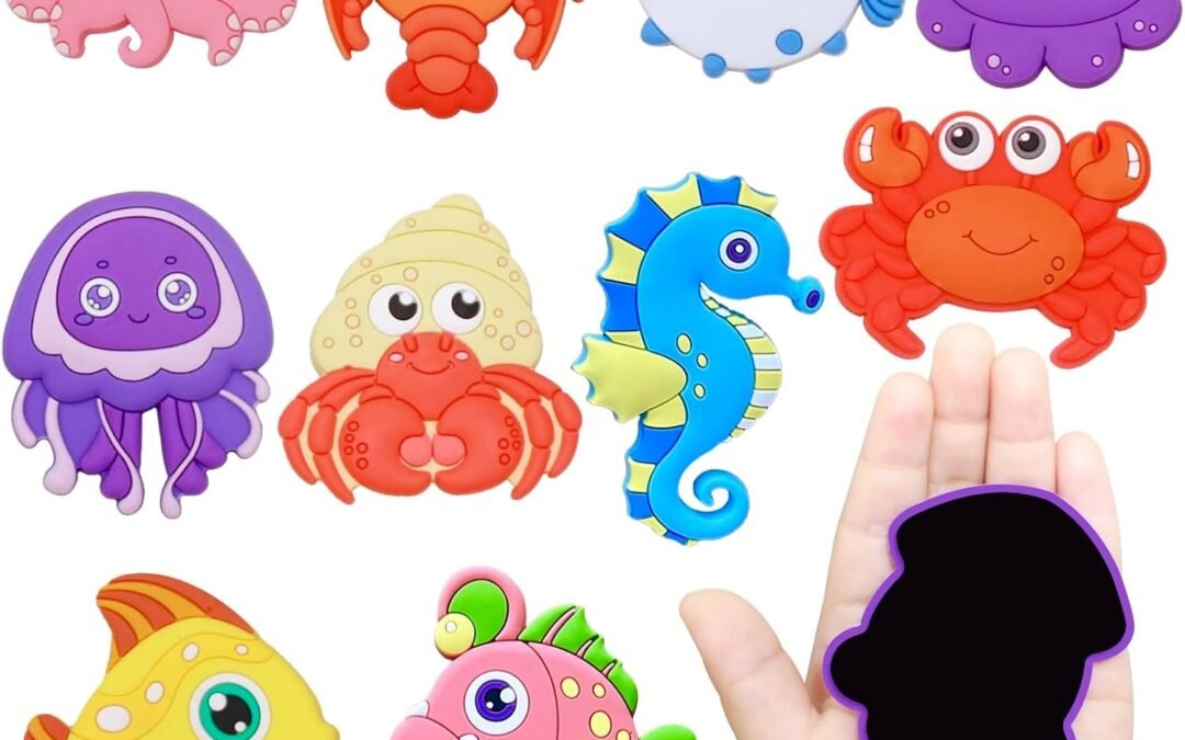 Wholesale SUPINEEDO Fridge Magnet for Toddlers, Rubber Cute Animal Magnets for Baby,Refrigerator Magnets for Toddlers Educational Learning Toy Gift Whiteboard Factory & Supplier OEM
