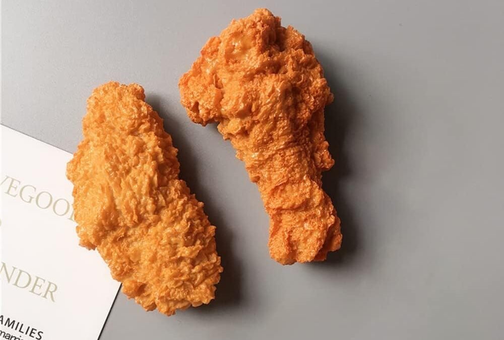 Wholesale Simulation Fast Food Refrigerator Magnets – Resin Fried Chicken Wings Legs Fridge Stickers Factory & Supplier OEM