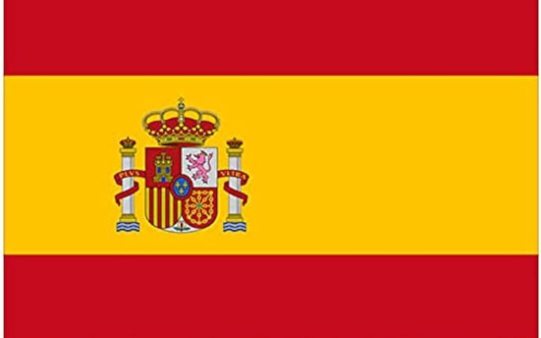 Spain Flag Fridge Magnet Madrid Barcelona Travel Souvenir