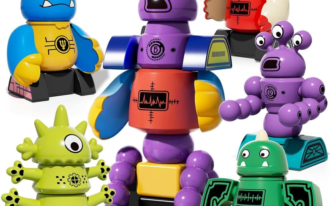 Wholesale TEMI Magnet Robot Toy for Kids 3-5 Years Old – Monster Magnet Toys Stacking Transform Toys with Storage Box, Set for Boys Age 3 4 5 6 7 Years Old Boys, Christmas and Birthday Gifts Factory & Supplier OEM