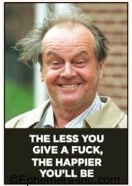 Wholesale The less you give a fuck, the happier you’ll be – RECTANGLE MAGNET by “Ephemera, Inc” Factory & Supplier OEM