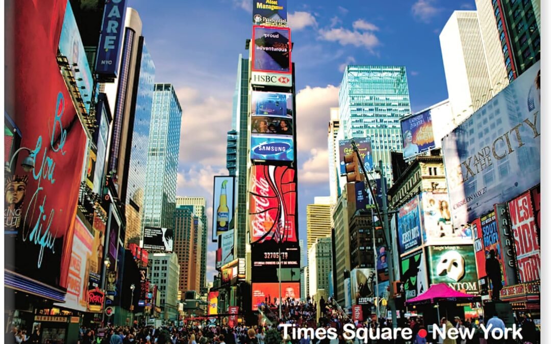 Wholesale Times Square Panorama – New York City Landmarks Photo Souvenir Refrigerator Magnet NYC Fridge Metal Magnet – New York Landmarks Cool Collectible Keepsake Gift Factory & Supplier OEM